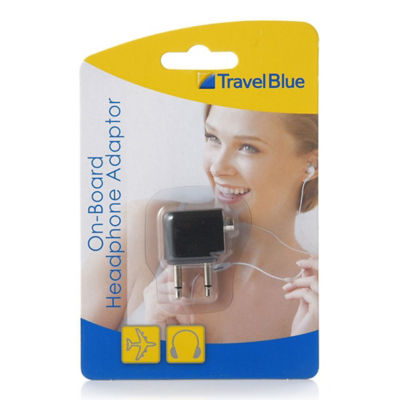 TRAVEL BLUE AIRLINE HEADPHONE ADAPTER