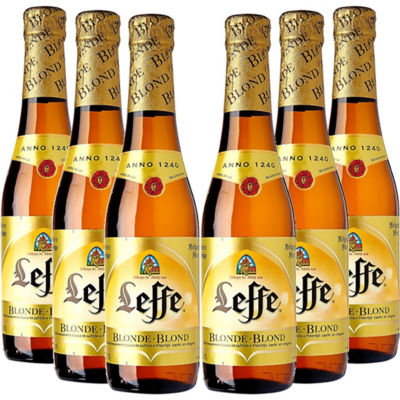 Buy Leffe Blond Belgian Strong Golden Ale, 6x330ml Online Singapore