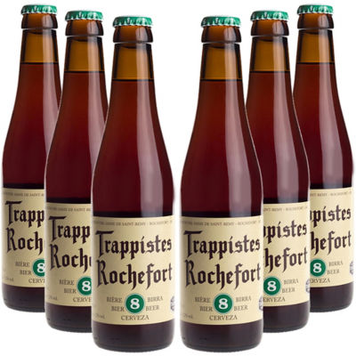 Buy Trappistes Rochefort 8 Belgian Strong Dark Ale, 6x330ml Online in