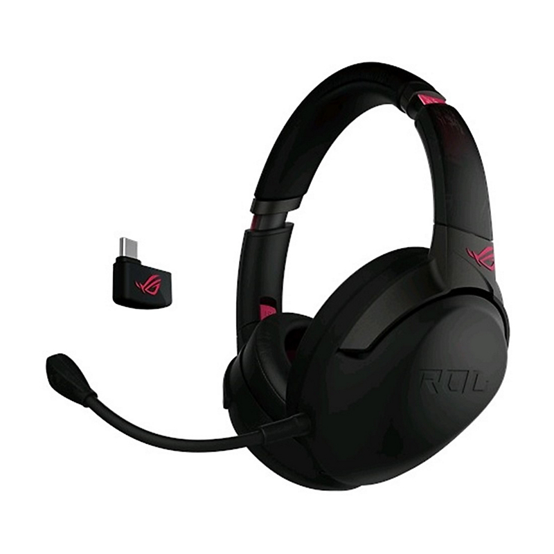 Udpakning enhed Erklæring Buy ASUS ROG Strix Go 2.4 Electro Punk USB-C™ 2.4 GHz wireless gaming  headset equipped with an AI-powered noise-cancelling microphone that  provides low-latency performance across PC, Mac, Nintendo Switch, PS4 and  smart