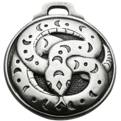 Royal Selangor Hand Finished Zodiac Collection Pewter Snake Pendant Gift Ishopchangi