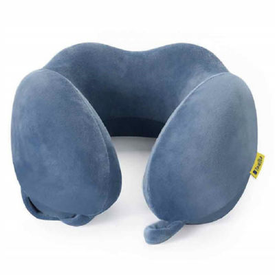 TRAVEL BLUE WIDER FIT TRANQUILLITY MEMORY FOAM TRAVEL PILLOW