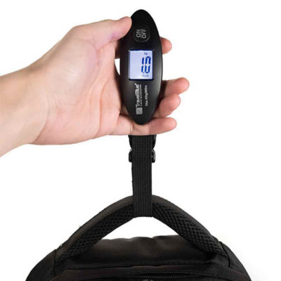 Premium Digital Luggage Scale. Starlight Silver