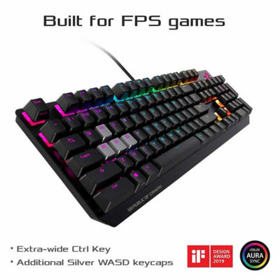 Buy ASUS ROG Strix Scope RGB wired mechanical gaming keyboard with 