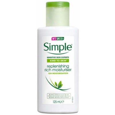 Buy Simple Kind to Skin Replenishing Rich Moisturiser 125ml Online
