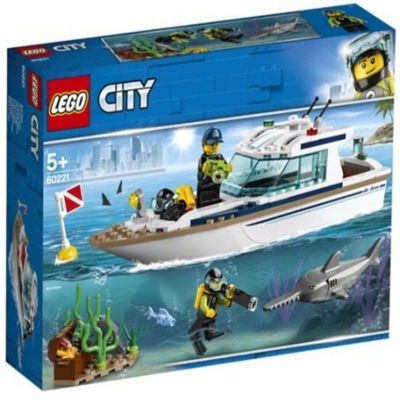 Buy LEGO 60221 City Diving Yacht Online Singapore | iShopChangi