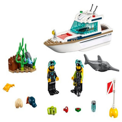 lego city diving yacht 60221