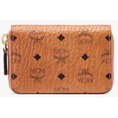 Buy MCM ZIP WALLET IN VISETOS Online Singapore | iShopChangi