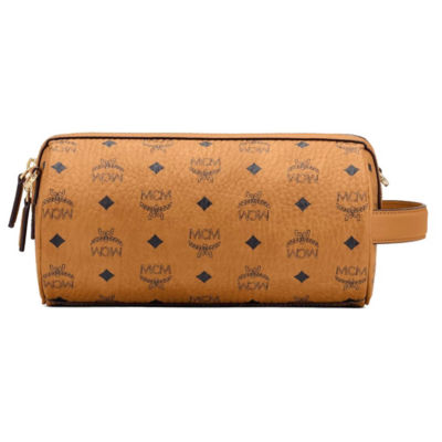 Buy MCM KLASSIK CROSSBODY IN VISETOS COGNAC Online Singapore | iShopChangi