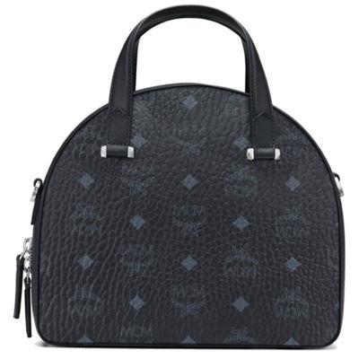 Tips on how to authenticate your MCM bag - MCM essential mini Boston Bag in  Black Visetos 