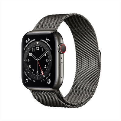 apple graphite milanese loop