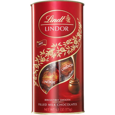 Buy Lindt Lindor Mini Tube Milk 175g Online in Singapore | iShopChangi