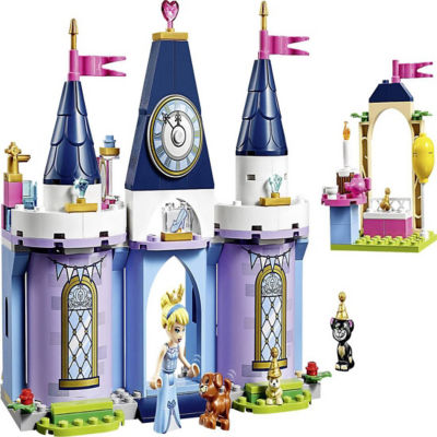 cinderella castle celebration lego