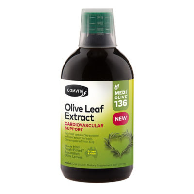 Buy Comvita Olive Leaf Extract Cardiovascular Support, 500ml Online in