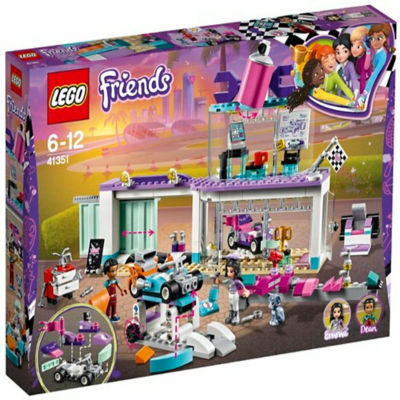 lego friends tuning shop