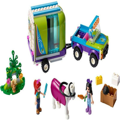 mia's horse trailer lego