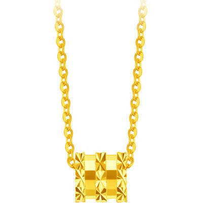 Buy Chow Tai Fook 999 Pure Gold Necklace R24259 Online in