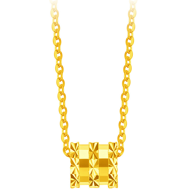 Buy Chow Tai Fook 999 Pure Gold Necklace R24259 Online in Singapore