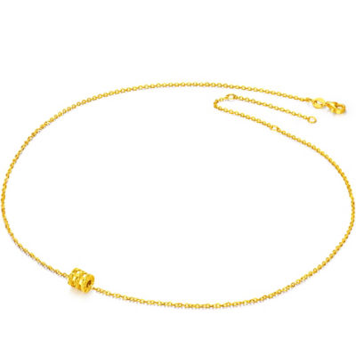 Buy Chow Tai Fook 999 Pure Gold Necklace R24259 Online in Singapore