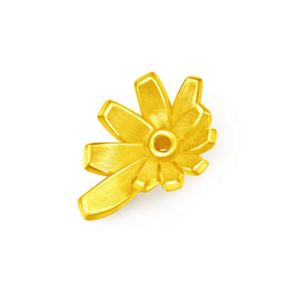 Chow Tai Fook 周大福999足金【星马转款】吊坠- 素馨花 R25003 3