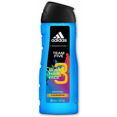 Buy Adidas 3 in 1 Shower Gel Team Five 400ml Online in Singapore