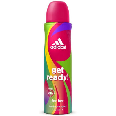 Buy Adidas Deodorant Body Spray Get Ready for Women Online in Singapore | iShopChangi