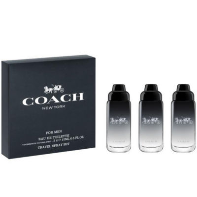 Buy Coach for Men Eau de Toilette Travel Spray Set 3 x 15ml Online