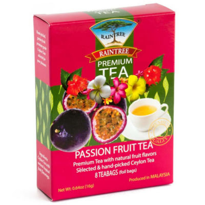 Buy Raintree Premium Passion Fruit Tea (8 tea bags) Online Singapore