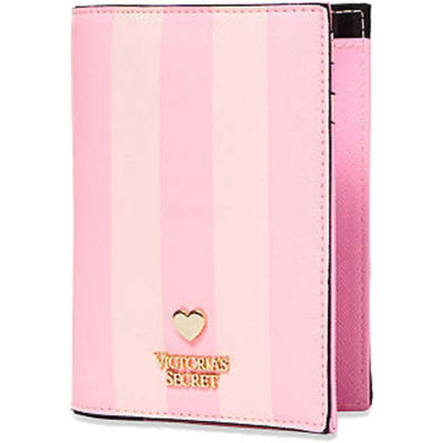 Buy VICTORIA'S SECRET Passport Cover Iconic Pink Stripe Online