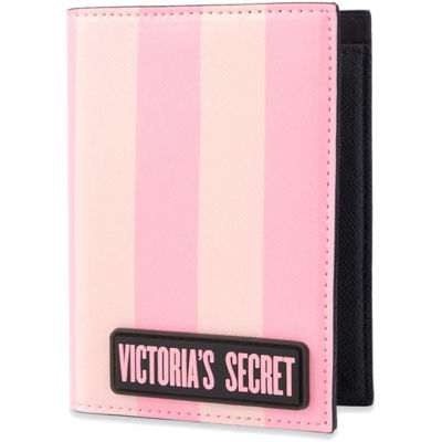 Telegraaf Socialistisch Geit Buy VICTORIA'S SECRET Passport Cover Iconic Pink Stripe Online in Singapore  | iShopChangi