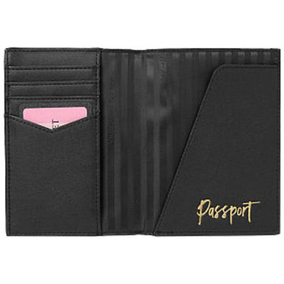 Buy VICTORIA'S SECRET Passport Cover Lasercut Black Online in Singapore