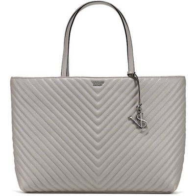 Buy Victoria S Secret Tote Bag With Stud Grey Online In Singapore Ishopchangi