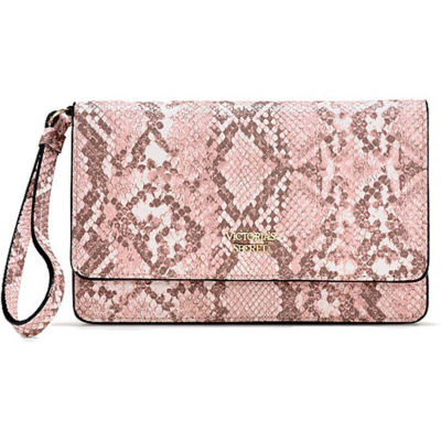 Buy VICTORIA'S SECRET Tech Wallet Python Pink Online Singapore