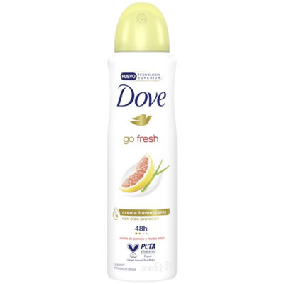 Buy Dove Go Fresh Deodorant Spray Grapefruit & Lemongrass 150ml Online
