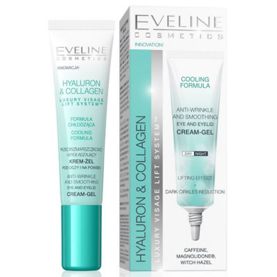 Buy Eveline Hyaluron Collagen Anti Wrinkle Smoothing Eye Eyelid Cream Gel 15ml Online Singapore Ishopchangi