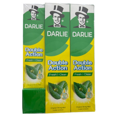 Darlie Double Action Toothpaste 225gx2 + 100g 1
