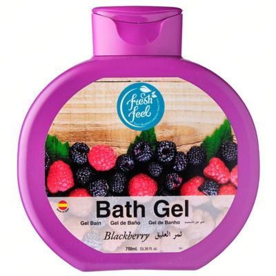 Buy Nelly Fresh Feel Bath Gel Blackberry 750ml Online in Singapore ...