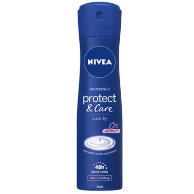 Buy Nivea Deo Spray Protect & Care (L) 150ml Online in Singapore ...