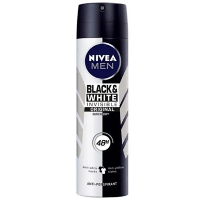 Nivea Deo Spray Invisible Black White Original M 150ml Ishopchangi