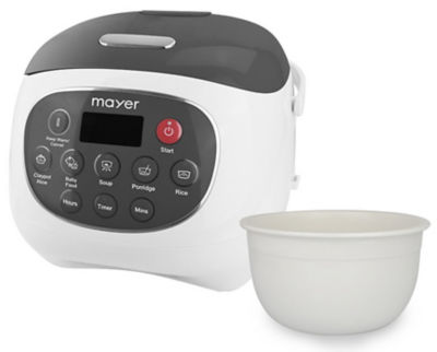 Buy Mayer 0.8L Rice Cooker with Ceramic Pot (MMRC20) Online in