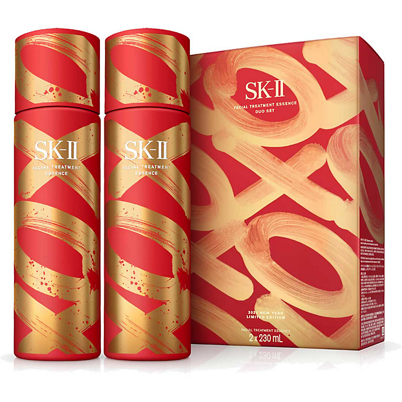 Buy Sk Ii Facial Treatment Essence Duo Set 21 New Year Limited Edition Online Singapore Ishopchangi