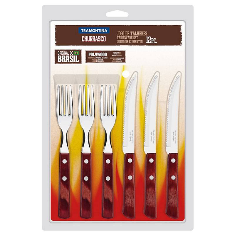 Buy Tramontina Knives And Forks Set 12 Pcs 21199711 Online In Singapore Ishopchangi