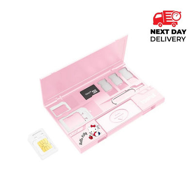 Travelmall Hello Kitty Ultra Slim Multi-Storage Sim Card Organizer