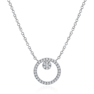 Buy Starry Xenia White Gold Diamond Necklace Online Singapore | iShopChangi