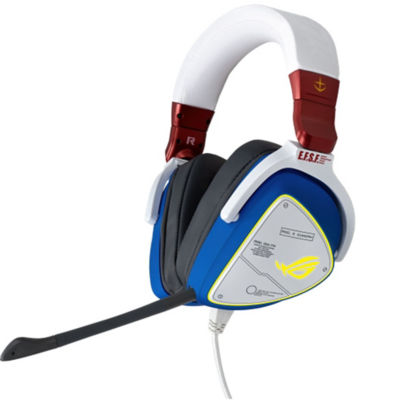 rog delta white headset