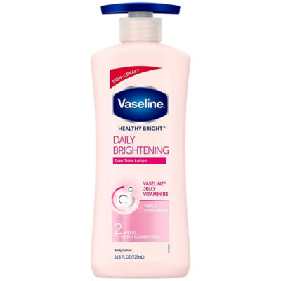 vaseline healthy bright daily brightening even tone lotion