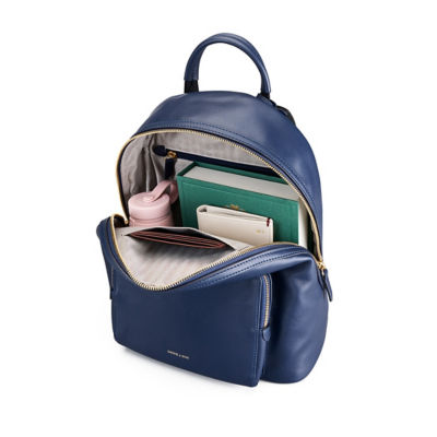 GNOME & BOW Athos Medium 11"iPad Tablet Travel Backpack Women (100% Genuine USA Nappa Leather) 3