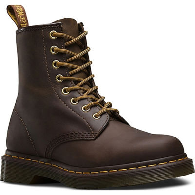 dr martens brown laces