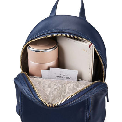 GNOME & BOW Athos Small 9" iPad Mini Tablet Crossbody Sling Backpack Women (100% Genuine USA Nappa Leather) 4
