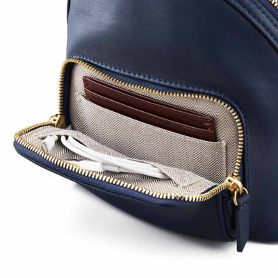 GNOME & BOW Athos Small 9" iPad Mini Tablet Crossbody Sling Backpack Women (100% Genuine USA Nappa Leather) 5